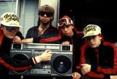 The Beastie Boys and Rick Rubin (second from left) around the time this story takes place.  In 1985, Rick wanted me to temporary take his role as DJ in the band.